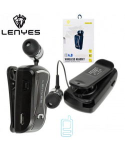 Bluetooth моно-гарнітура Lenyes A20 чорно-срібляста