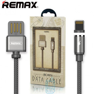 USB кабель Remax Gravity RC-095i lightning 1m чорний