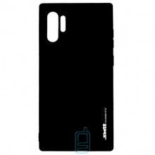 Чехол силиконовый SMTT Samsung Note 10 Plus N975, Note 10 Pro N976 черный