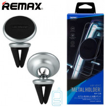 Держатель для телефона магнитный Remax RM-C28 черно-серый