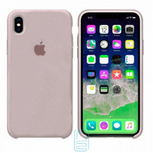 Чехол Silicone Case Apple iPhone XS Max светло-сиреневый 07