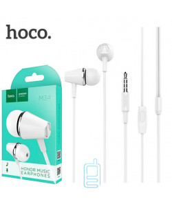 Навушники з мікрофоном Hoco M34 білі
