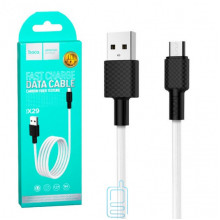 USB кабель Hoco X29 ″Superior″ micro USB 1m белый