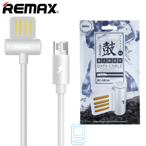 USB Кабель Remax Waist Drum RC-082m micro USB білий