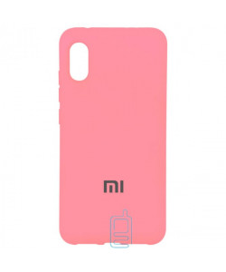 Чохол Silicone Case Full Xiaomi Mi 8 Pro рожевий