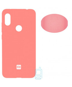 Чехол Silicone Cover Full Xiaomi Redmi Note 6, Note 6 Pro розовый