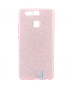 Чохол силіконовий Shine Huawei P9 рожевий