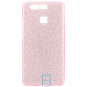 Чехол силиконовый Shine Huawei P9 розовый