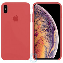 Чохол Silicone Case Apple iPhone XS Max рожевий 52