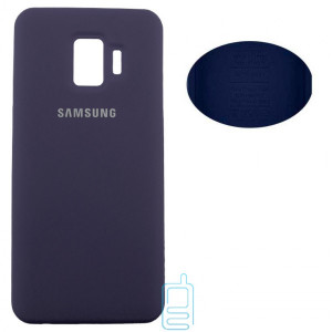 Чохол Silicone Cover Full Samsung J2 Core 2018 J260 синій