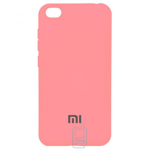 Чехол Silicone Case Full Xiaomi Redmi GO розовый