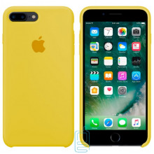 Чехол Silicone Case Apple iPhone 7 Plus, 8 Plus желтый 28