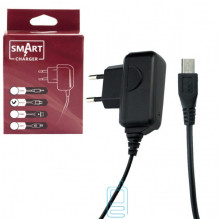 Мережевий зарядний пристрій Smart Charger 0.7A micro-USB black