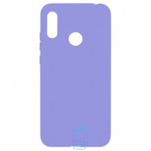 Чехол Silicone Cover Full Huawei Y6 Prime 2019 сиреневый