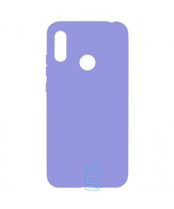 Чехол Silicone Cover Full Huawei Y6 Prime 2019 сиреневый