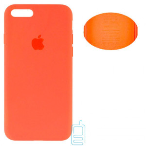 Чехол Silicone Cover Full Apple iPhone 7 Plus, iPhone 8 Plus оранжевый