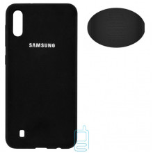 Чехол Silicone Cover Full Samsung A10 2019 A105 черный