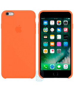 Чехол Silicone Case Apple iPhone 6, 6S оранжевый 49