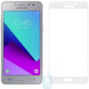 Захисне скло Full Screen Samsung Grand Prime G530, J2 Prime G532 white тех.пакет