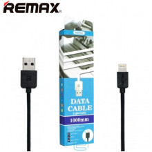 USB кабель Remax Light speed RC-06i Apple Lightning 1m черный