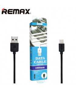 USB кабель Remax Light speed RC-06i Apple Lightning 1m чорний
