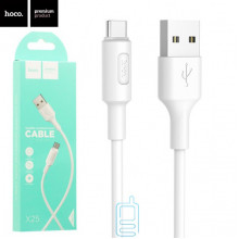 USB кабель Hoco X25 ″Soarer″ Type-C 1m белый