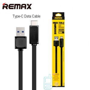 USB кабель Remax Fleet speed RT-C1 Type-C 1m чорний