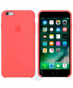 Чехол Silicone Case Apple iPhone 6, 6S розовый 52