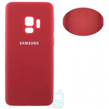 Чехол Silicone Cover Full Samsung S9 G960 красный