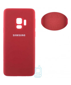 Чехол Silicone Cover Full Samsung S9 G960 красный