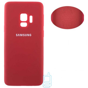 Чохол Silicone Cover Full Samsung S9 G960 червоний