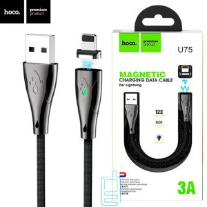 USB Кабель Hoco U75 ″Blaze magnetic″ Lightning 1.2М черный