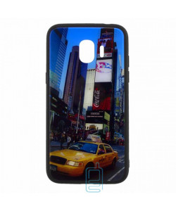 Чохол накладка Glass Case New Samsung J2 2018 J250, J2 Pro 2018 таксі