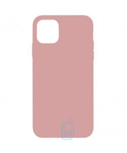 Чохол Silicone Cover Full Apple iPhone 11 Pro Max рожевий