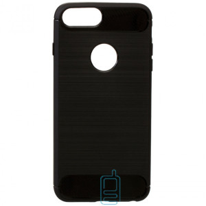 Чохол силіконовий Polished Carbon Apple iPhone 7 Plus, 8 Plus чорний