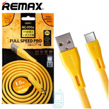 USB кабель Remax RC-090a Full Speed Pro Type-C 1m золотистый