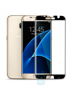 Защитное стекло 5D Samsung S7 Edge G935 black тех.пакет