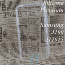 Чехол силиконовый Premium Samsung J1 2015 J100 прозрачный