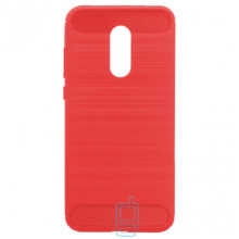 Чехол силиконовый Polished Carbon Xiaomi Redmi 5 Plus красный