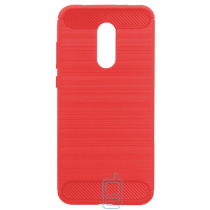 Чохол силіконовий Polished Carbon Xiaomi Redmi 5 Plus червоний