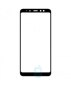 Защитное стекло Full Screen Samsung A8 Plus 2018 A730 black тех.пакет