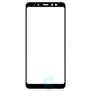 Защитное стекло Full Screen Samsung A8 Plus 2018 A730 black тех.пакет
