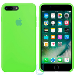 Чехол Silicone Case Apple iPhone 7 Plus, 8 Plus салатовый 40