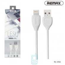 USB кабель Remax Lesu RC-050i lightning 1m белый