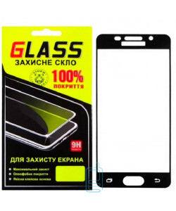 Защитное стекло Full Screen Samsung A3 2016 A310 black Glass