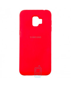 Чехол Silicone Case Full Samsung J2 2018 J250, J2 Pro 2018  красный