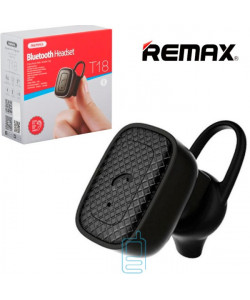 Bluetooth гарнитура Remax RB-T18 черная