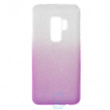 Чехол силиконовый Shine Samsung S9 Plus G965 градиент фиолетовый