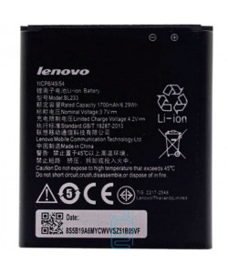Аккумулятор Lenovo BL233 1700 mAh для A3600 AAAA/Original тех.пакет