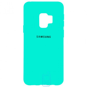 Чохол Silicone Case Full Samsung S9 G960 бірюзовий